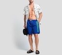 Dsquared2 - SHORT DE PLAYA CON LOGO VERTICAL