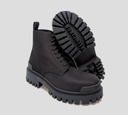 Balenciaga - BOTAS DE COMBATE EN LONA CON SUELA GRUESA Y PUNTA DE HIERRO