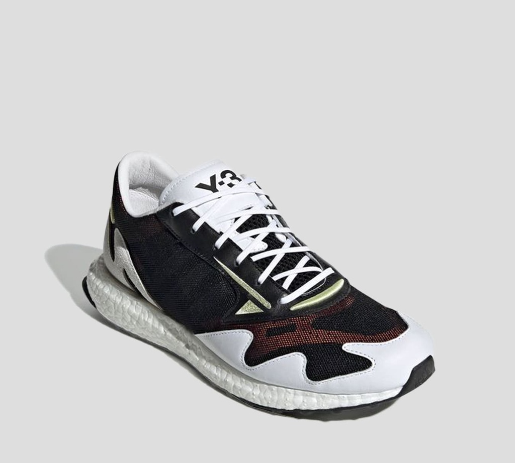 Y-3 x ADIDAS - SNIKERS RUNNERS EN MALLA Y CUERO DEPORTIVO