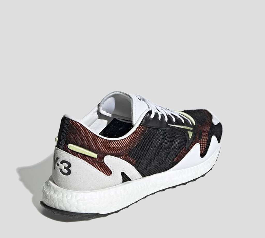 Y-3 x ADIDAS - SNIKERS RUNNERS EN MALLA Y CUERO DEPORTIVO
