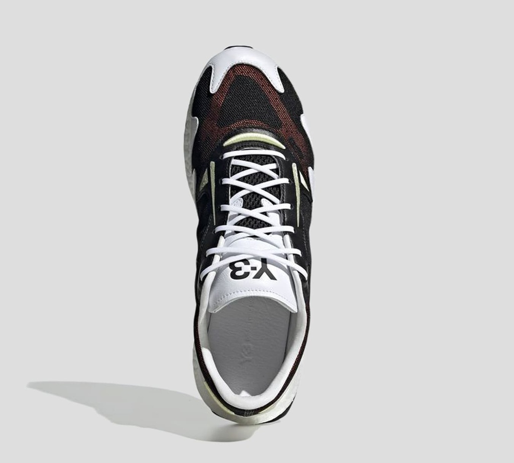 Y-3 x ADIDAS - SNIKERS RUNNERS EN MALLA Y CUERO DEPORTIVO