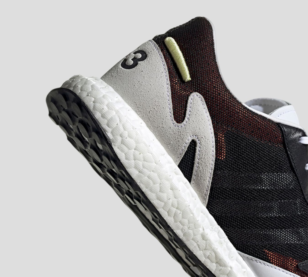 Y-3 x ADIDAS - SNIKERS RUNNERS EN MALLA Y CUERO DEPORTIVO