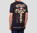 Philipp Plein - FRANELA CUELLO REDONDO EST. 1978 CON CALAVERA EN PEDRERÍA