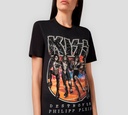Philipp Plein - FRANELA CUELLO REDONDO ROCKBAND KISS DESTROYER CON PEDRERÍA