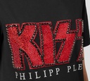 Philipp Plein - FRANELA CUELLO REDONDO ROCKBAND KISS CON PEDRERÍA