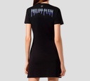 Philipp Plein - MINI VESTIDO ROCKBAND KISS