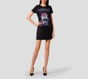 Philipp Plein - MINI VESTIDO ROCKBAND KISS