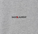 Saint Laurent - SWEATER HOODIE BÁSICO CON BOLSILLO CENTRAL