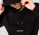 Saint Laurent - SWEATER BASICO CON CAPUCHA G1