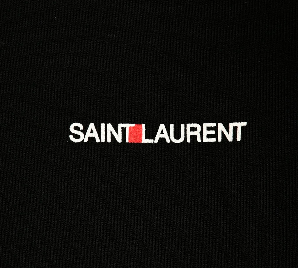 Saint Laurent - SWEATER BASICO CON CAPUCHA G1