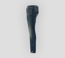 Saint Laurent - SKINNY JEANS CON PRELAVADO Y RUEDOS RASGADOS