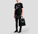 Saint Laurent - FRANELA CUELLO REDONDO CON ESTAMPADO FRONTAL