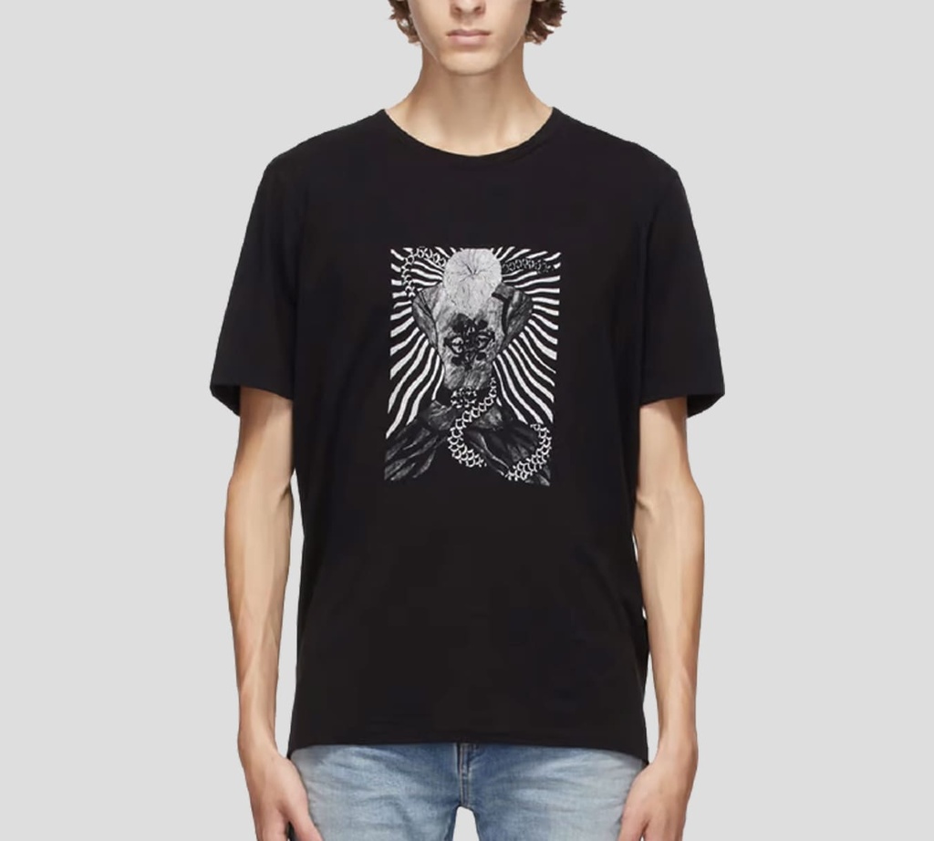 Saint Laurent - FRANELA CUELLO REDONDO MAN VS. SNAKE