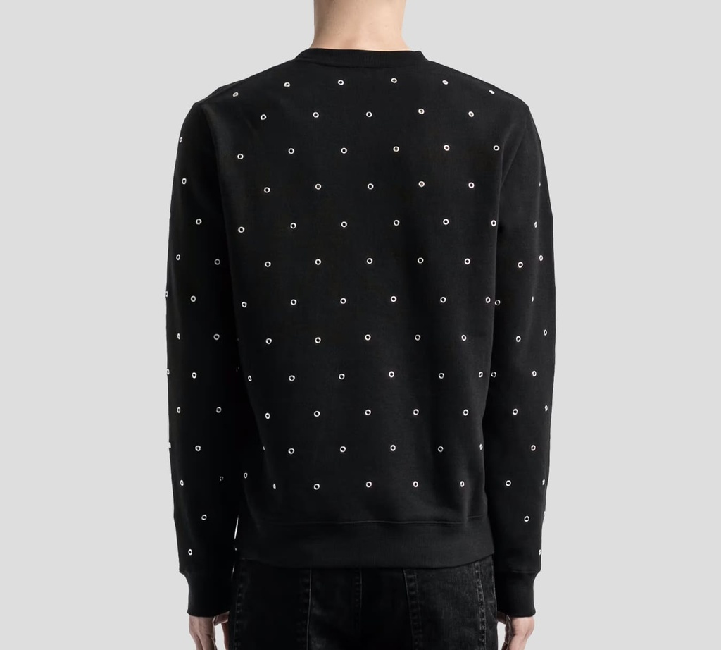Saint Laurent - SWEATER NEGRO (AROS)