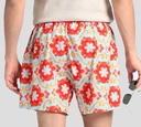 Dsquared2 - SHORT DE PLAYA MIDI CON ESTAMPADO FLOREADO
