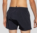 Dsquared2 - SHORT DE PLAYA NEGRO, PACMAN NARANJA