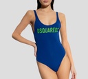 Dsquared2 - TRAJE DE BAÑO ENTERO CON LOGO FRONTAL