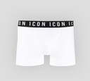 Dsquared2 - BOXER CORTO ICON CON BANDA ELÁSTICA NEGRA A LA CADERA