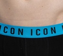 Dsquared2 - BOXER CORTO ICON CON BANDA ELÁSTICA AZUL A LA CADERA