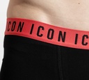 Dsquared2 - BOXER CORTO ICON CON BANDA ELÁSTICA CORAL A LA CADERA