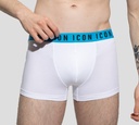 Dsquared2 - BOXER CORTO, BLANCO CON AZUL