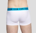 Dsquared2 - BOXER CORTO, BLANCO CON AZUL