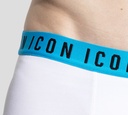 Dsquared2 - BOXER CORTO, BLANCO CON AZUL