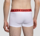 Dsquared2 - BOXER CORTO, BLANCO CON CORAL