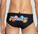 Dsquared2 - TRAJE DE BAÑO PACMAN NEGRO