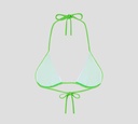 Dsquared2 - TOP DE TRAJE DE BAÑO ESTILO TRIANGULO, VERDE