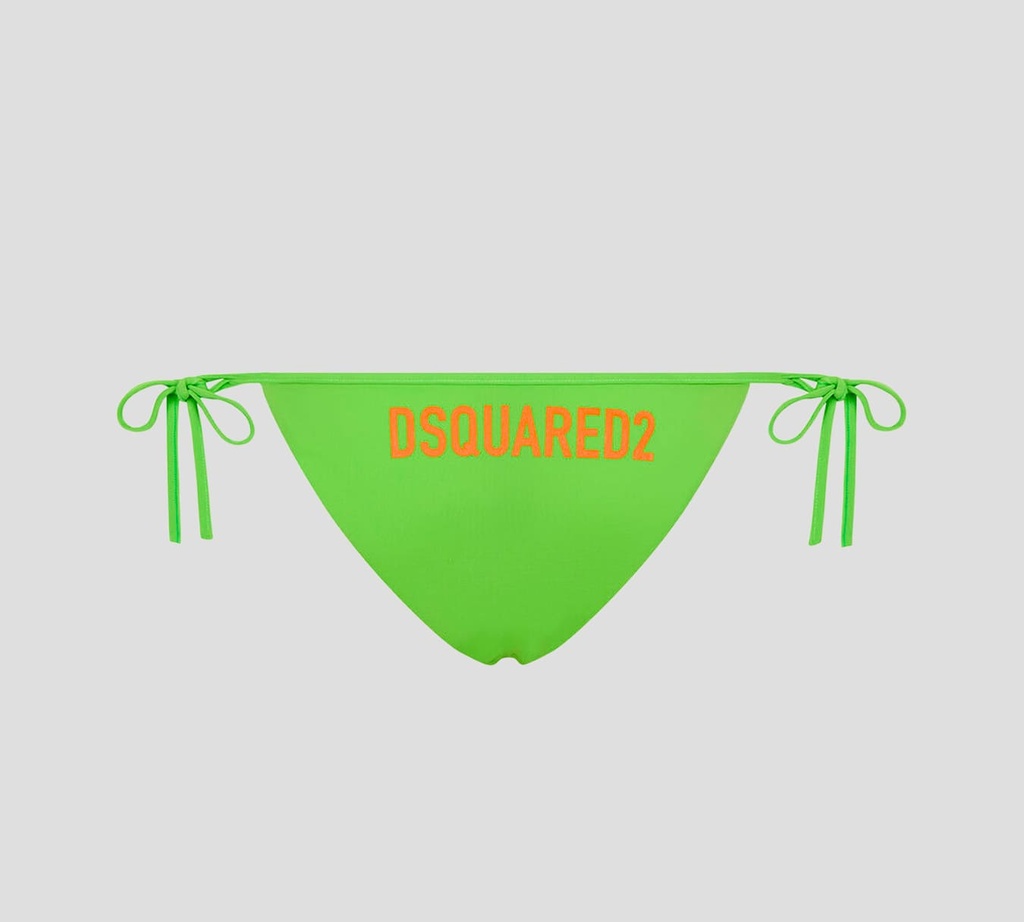 Dsquared2 - PANTY DE BIKINI CON LOGO SOBRE PARTE TRASERA