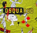 Dsquared2 - TOALLA ESTAMPADA VERDE
