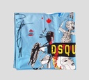 Dsquared2 - TOALLA ESTAMPADA CON ILUSTRACIONES VARIAS