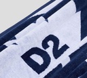 Dsquared2 TOALLA CON ESTAMPADO DE HOJA MAPLE