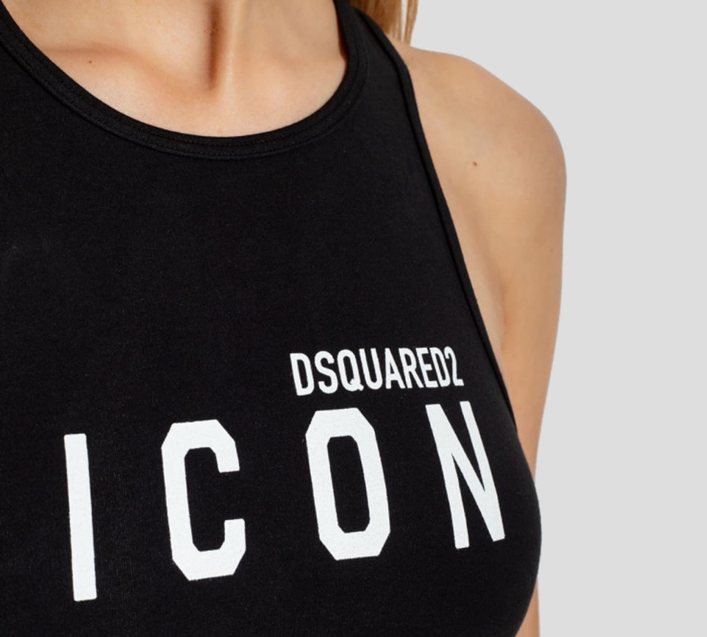 Dsquared2 - SOSTEN DEPORTIVO NEGRO CON LETRAS ICON