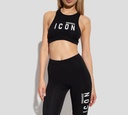 Dsquared2 - SOSTEN DEPORTIVO NEGRO CON LETRAS ICON