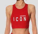 Dsquared2 - SOSTEN DEPORTIVO ROJO CON LETRAS ICON