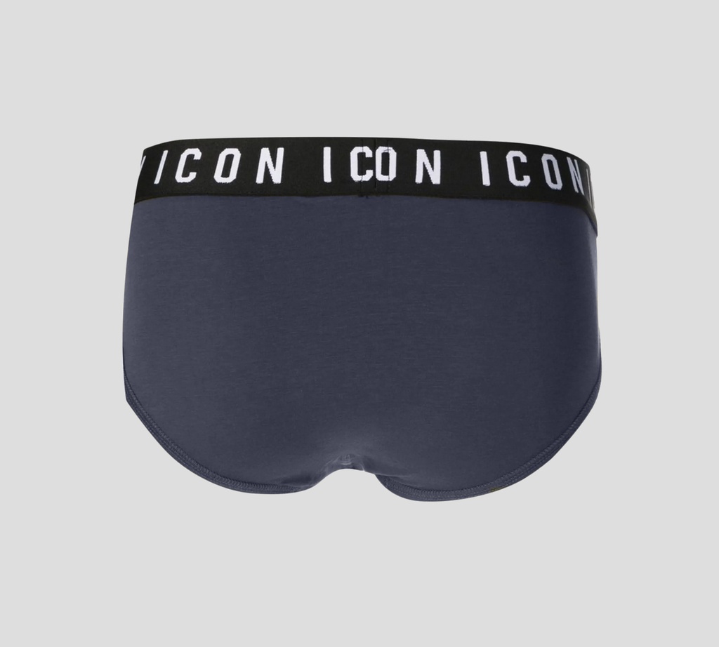 Dsquared2 - INTERIOR CON LETRAS ICON, GRIS