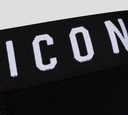 Dsquared2 - INTERIOR NEGRO CON LETRAS BLANCAS
