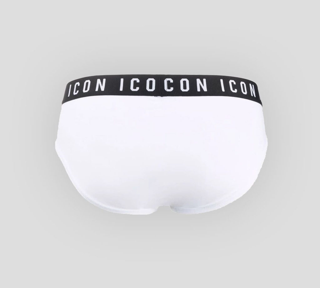 Dsquared2 - INTERIOR BLANCO CON NEGRO