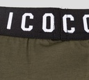 Dsquared2 - BOXER CORTO VERDE, CON LETRAS ICON