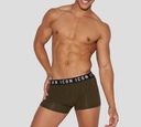 Dsquared2 - BOXER CORTO VERDE, CON LETRAS ICON