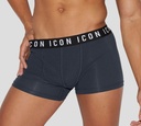 Dsquared2 - BOXER CORTO GRIS, LETRAS ICON