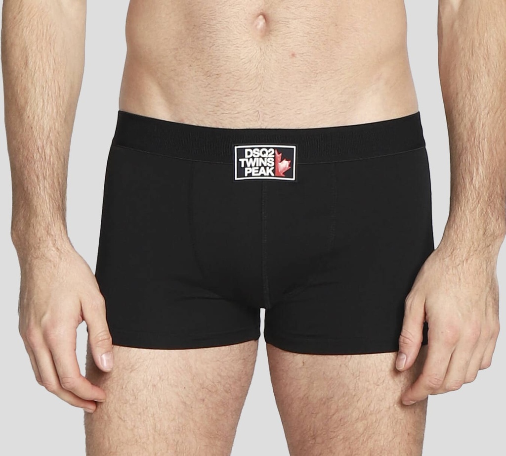 Dsquared2 - BOXER CORTO DSQ2 TWINS PEAK NEGRO
