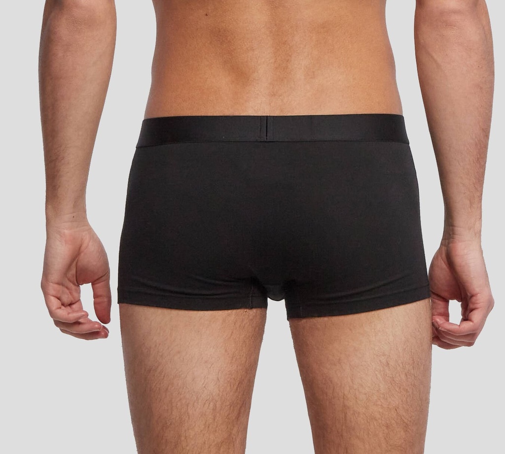 Dsquared2 - BOXER CORTO NEGRO CON LETRAS AL COSTADO