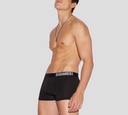 Dsquared2 - BOXER CORTO NEGRO CON LETRAS AL COSTADO