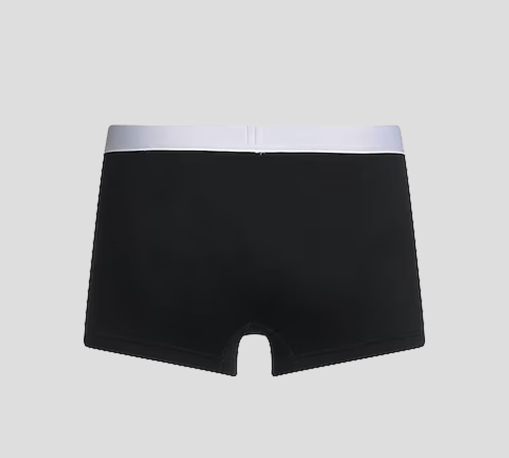 Dsquared2 - BOXER CORTO NEGRO CON INICIALES DE MARCA