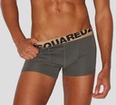 Dsquared2 - BOXER CORTO VERDE Y DORADO