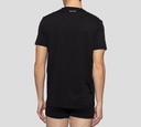 Dsquared2 - TRI PACK DE FRANELAS CUELLO REDONDO EN COLOR NEGRO, BLANCO Y GRIS