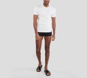 Dsquared2 - TRI PACK DE FRANELAS CUELLO REDONDO EN COLOR NEGRO, BLANCO Y GRIS